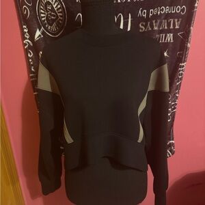 2 YPB sweat shirts 
1- small black and tan
2-small tan and black